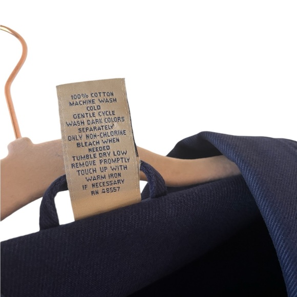 High Sierra Navy Blue Thick Weight Denim Utility Jacket - Picture 3 of 6